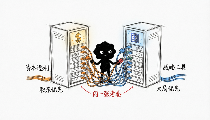 两个市场的底层操作系统